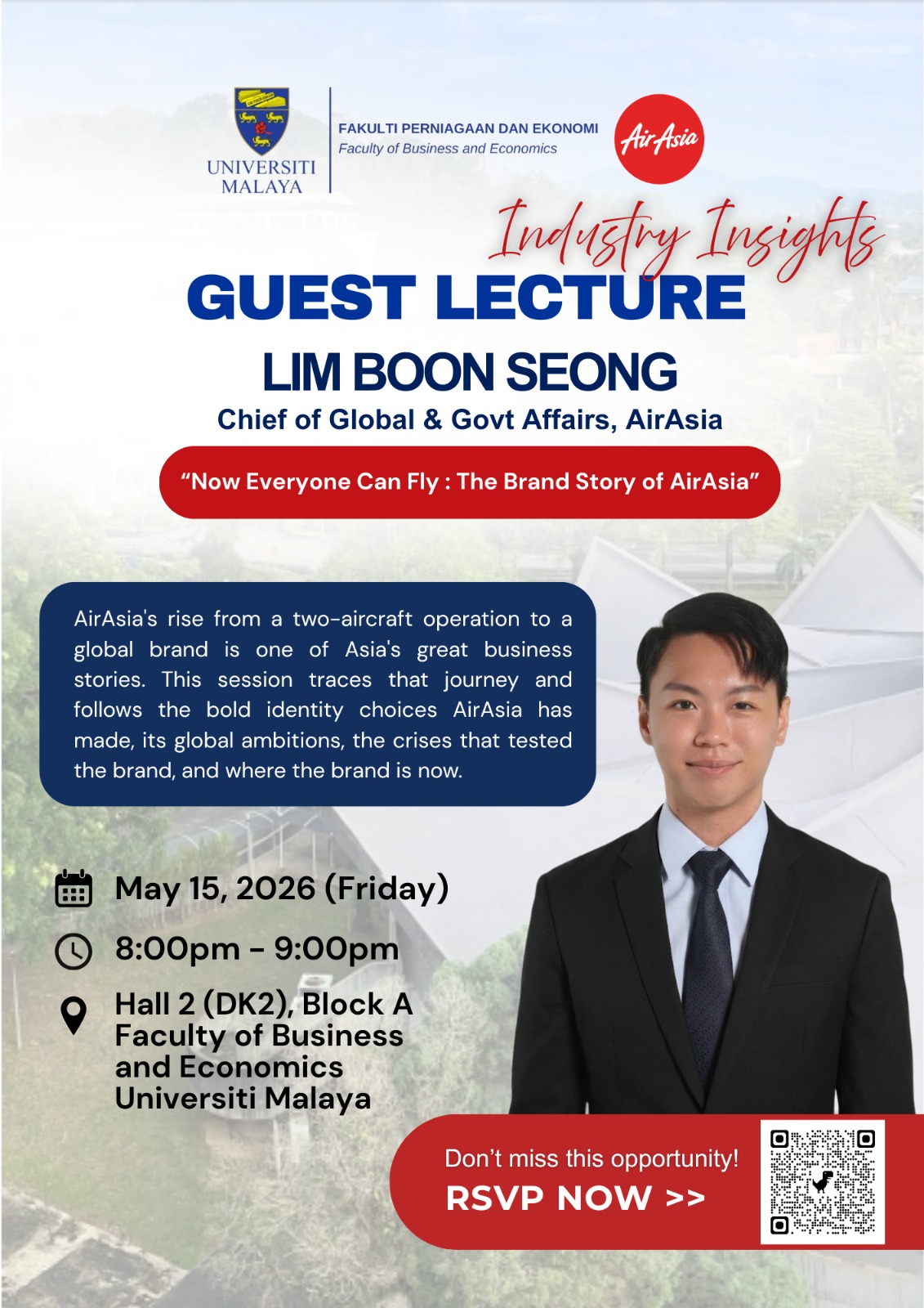Industry Insights Guest Lecture by Lim Boon Seong
